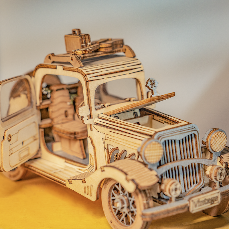 Rolife Modern 3D Wooden Puzzle - Vintage Car TG504