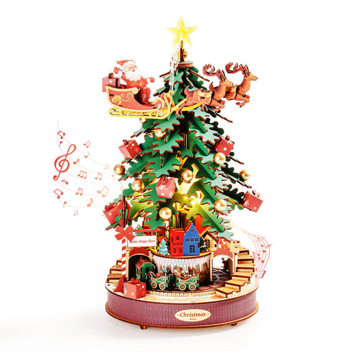 Rolife 3D Wooden Puzzle - Christmas Melody Tree AMS01