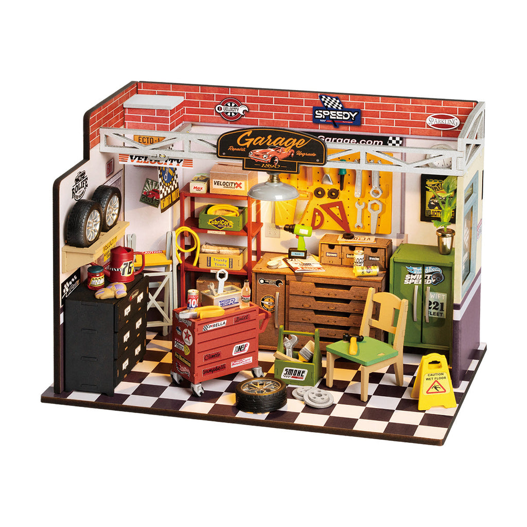 Rolife DIY Miniature House Kit - Garage Workshop  DG165