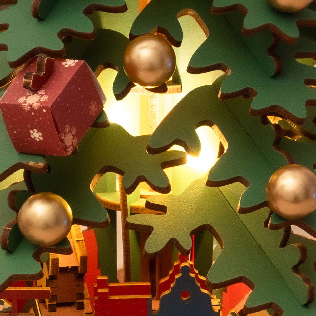 Rolife 3D Wooden Puzzle - Christmas Melody Tree AMS01