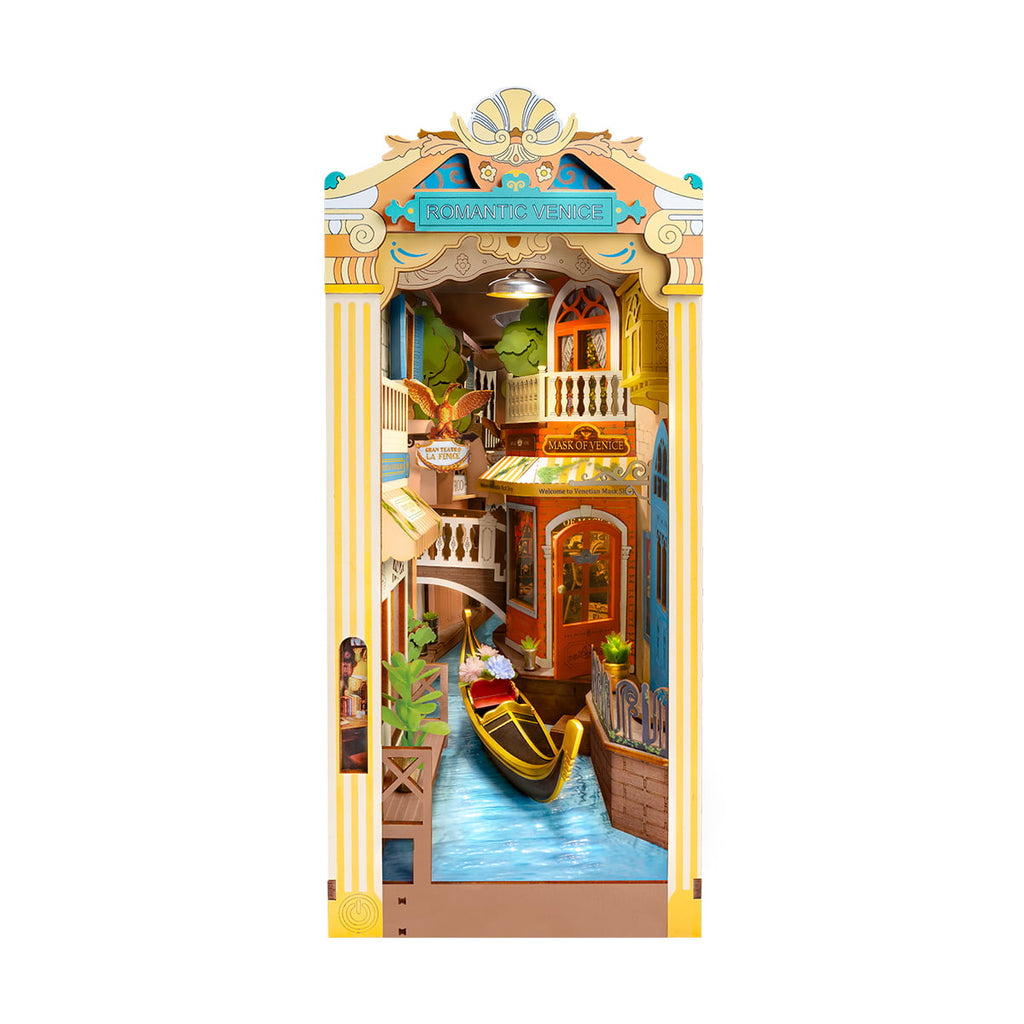 Rolife DIY Book Nook Kit - Romantic Venice TGB08