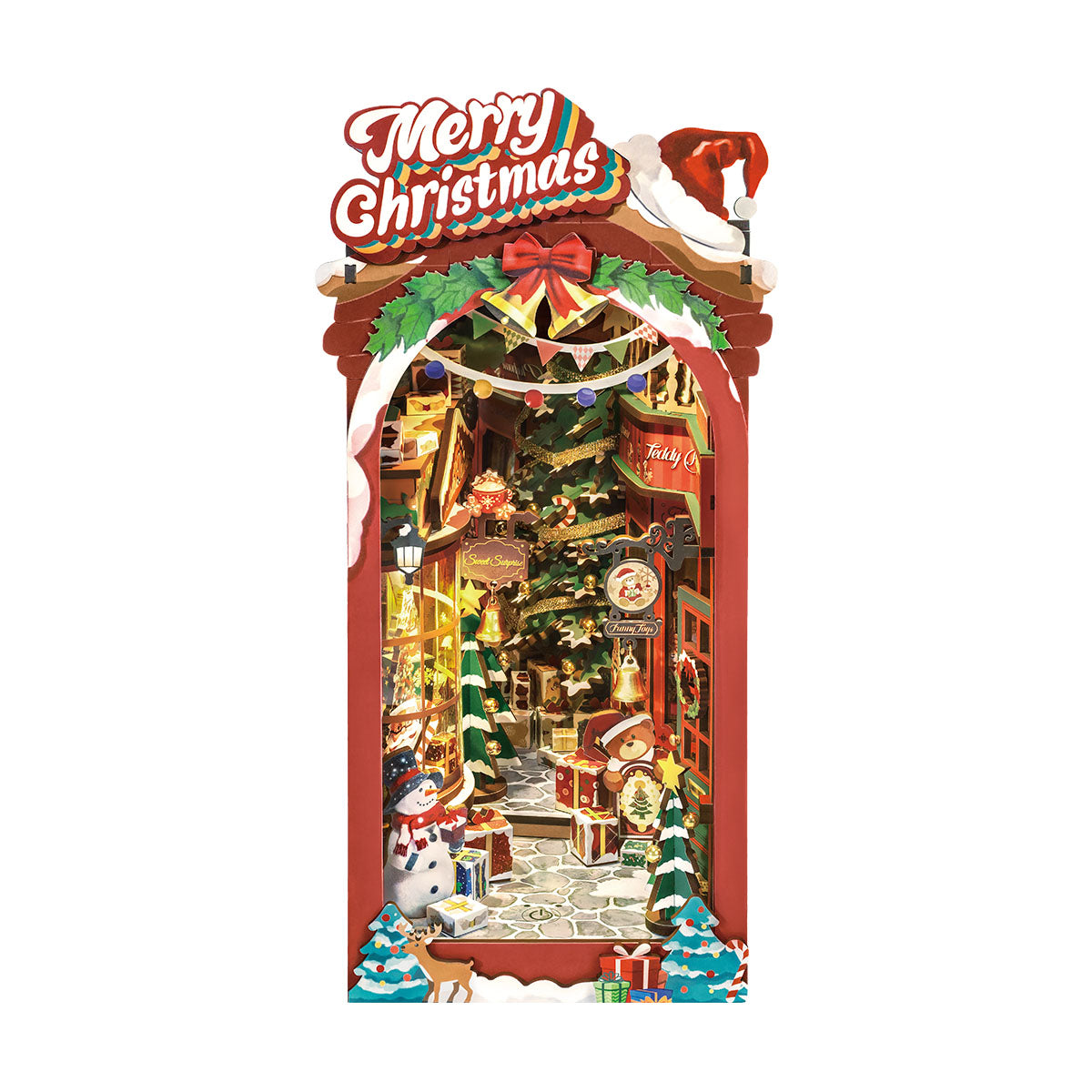 Rolife DIY Book Nook Kit -  Christmas Street TGC06