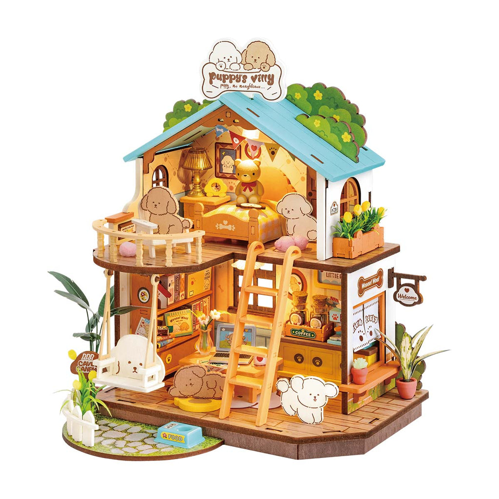 Rolife DIY Miniature House - Puppy's Cozy Villa DG169