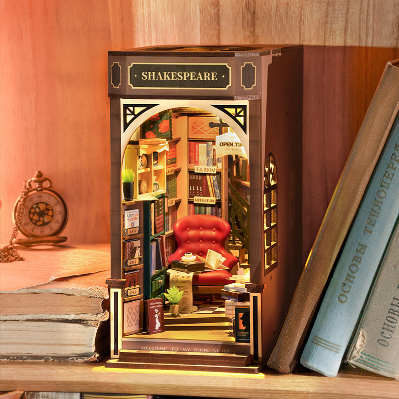 Rolife DIY Book Nook Kit - Bookstore TGB07