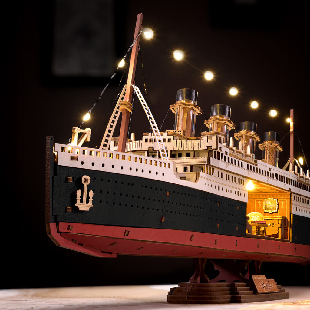 Rolife 3D Wooden Puzzle - 1912 Eternal Atlantic Voyager TGL02