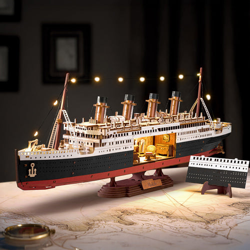 Rolife 3D Wooden Puzzle - 1912 Eternal Atlantic Voyager TGL02