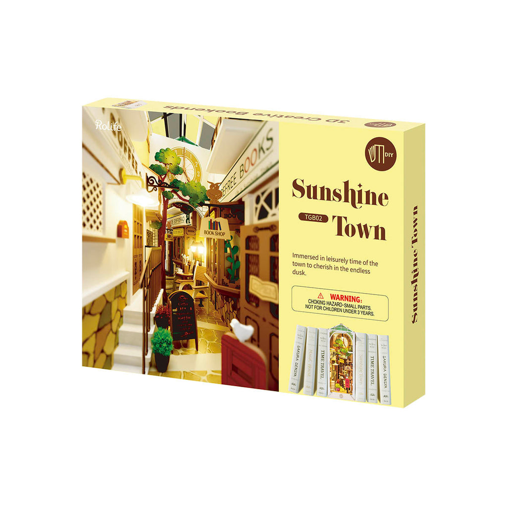Rolife DIY Book Nook Kit - Sunshine Town TGB02