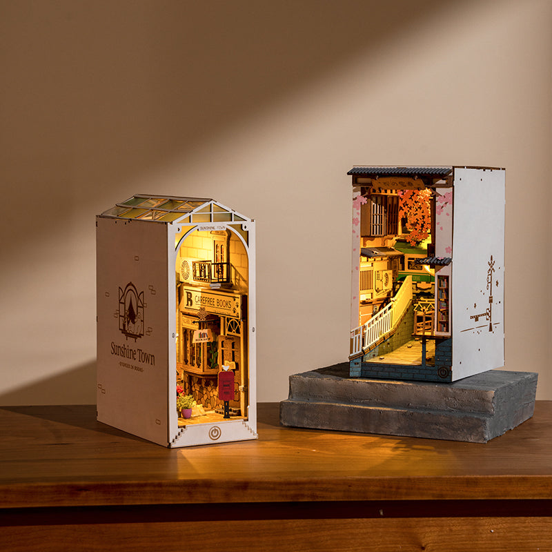 Rolife DIY Book Nook Kit - Stories in Books(4 Kits)