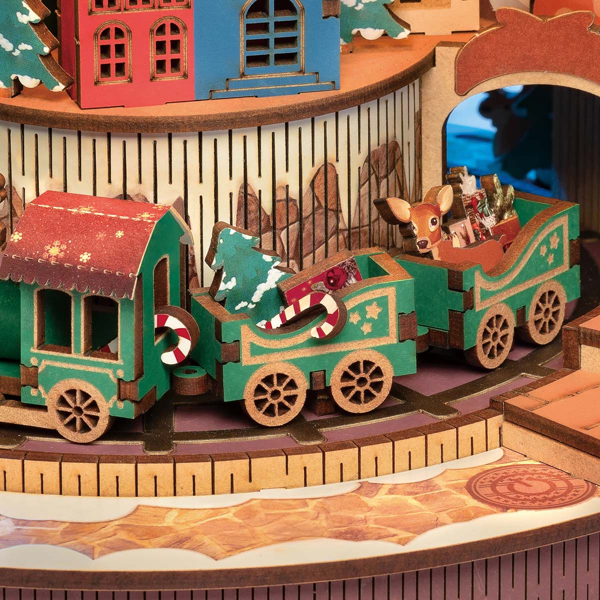 Rolife 3D Wooden Puzzle - Christmas Melody Tree AMS01
