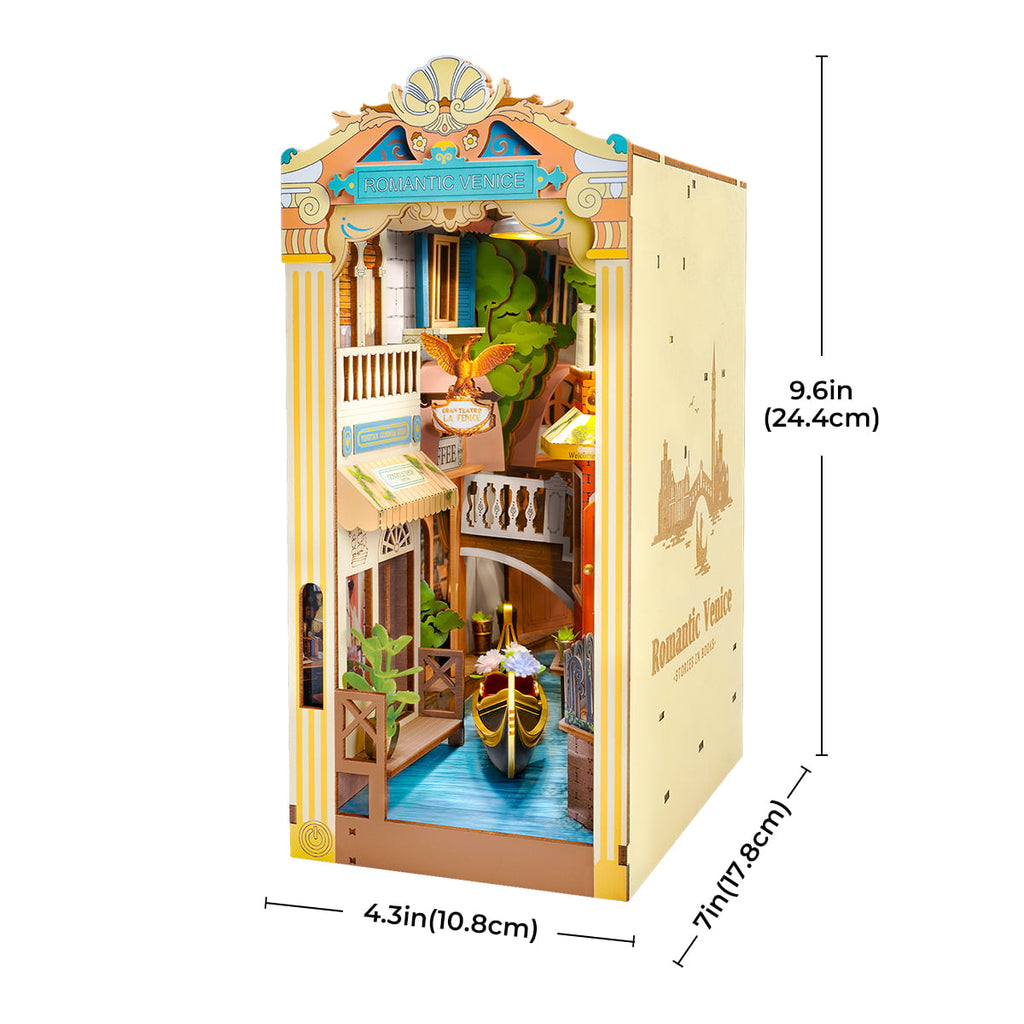 Rolife DIY Book Nook Kit - Romantic Venice TGB08