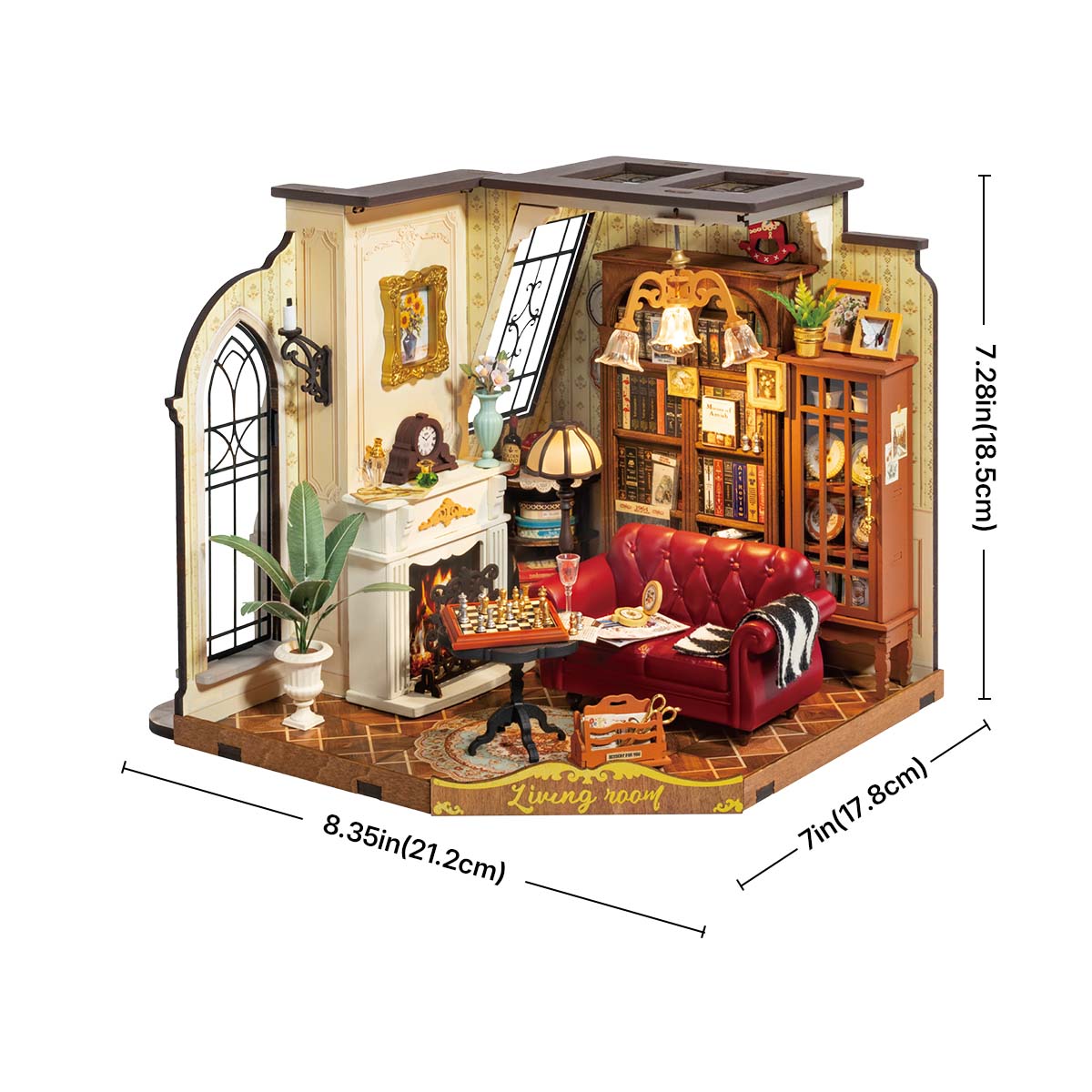 Rolife DIY Miniature House - Catherine's Living Room  DG175