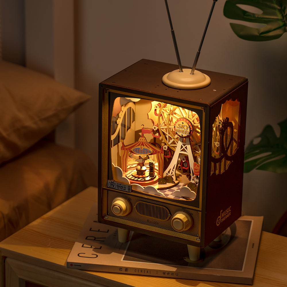 Rolife DIY Music Box Puzzle - Sunset Carnival AMT01