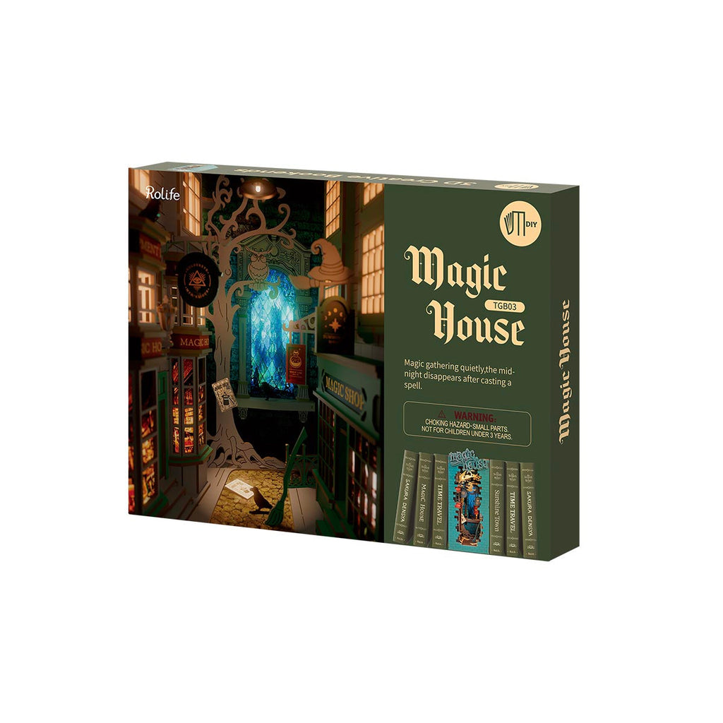 Rolife DIY Book Nook Kit  - Magic House TGB03
