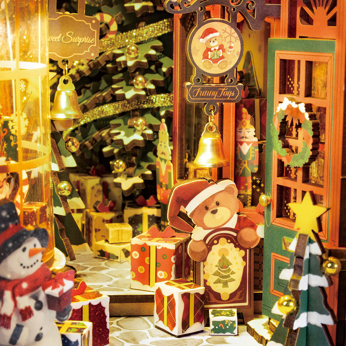 Rolife DIY Book Nook Kit -  Christmas Street TGC06