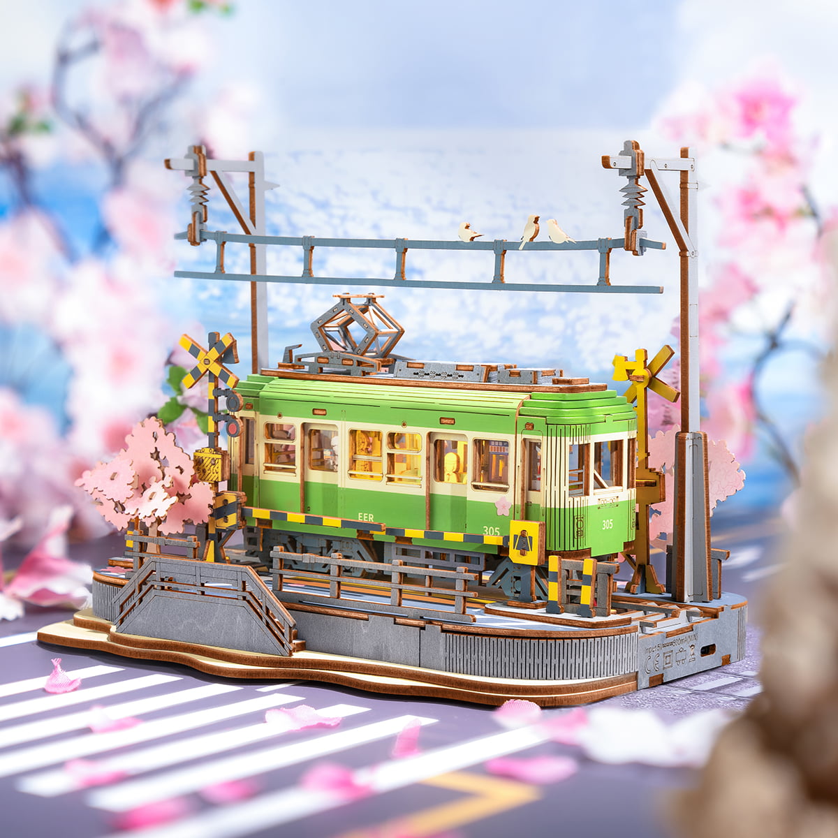 Rolife 3D Wooden Puzzle- Sakura Journey TGS02