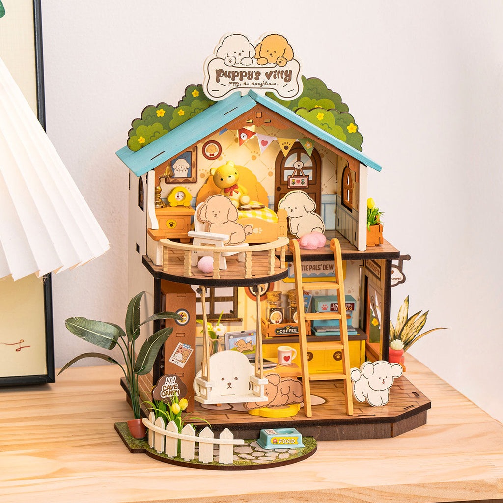 Rolife DIY Miniature House - Puppy's Cozy Villa DG169