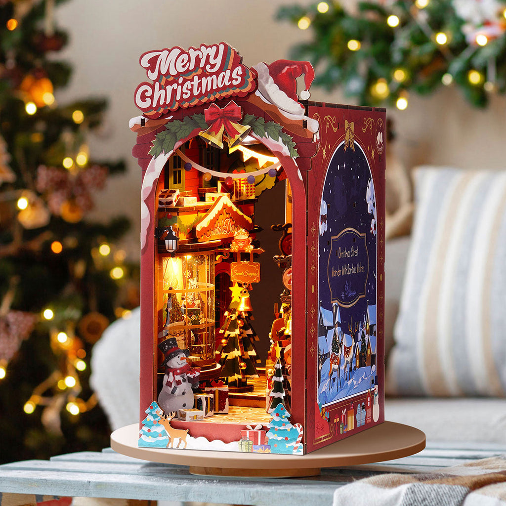 Rolife DIY Book Nook Kit -  Christmas Street TGC06