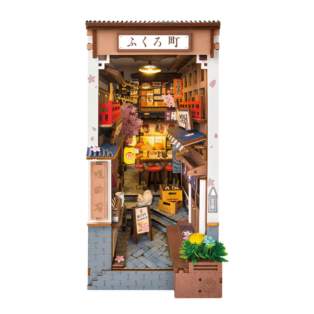 Rolife DIY Book Nook Kit - Sakura Wine Alley TGB11