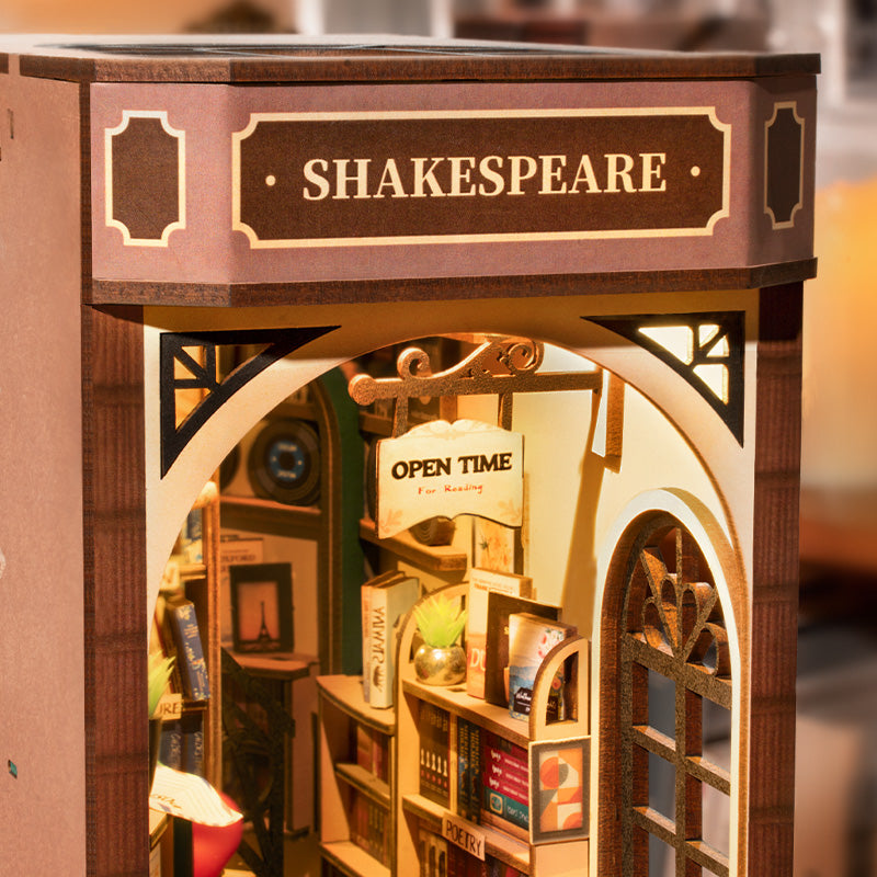 Rolife DIY Book Nook Kit - Bookstore TGB07