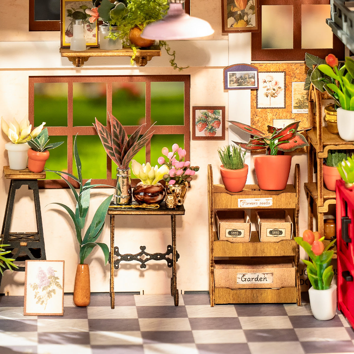 Rolife DIY Miniature Dollhouse - Emily's Flower Shop DG145