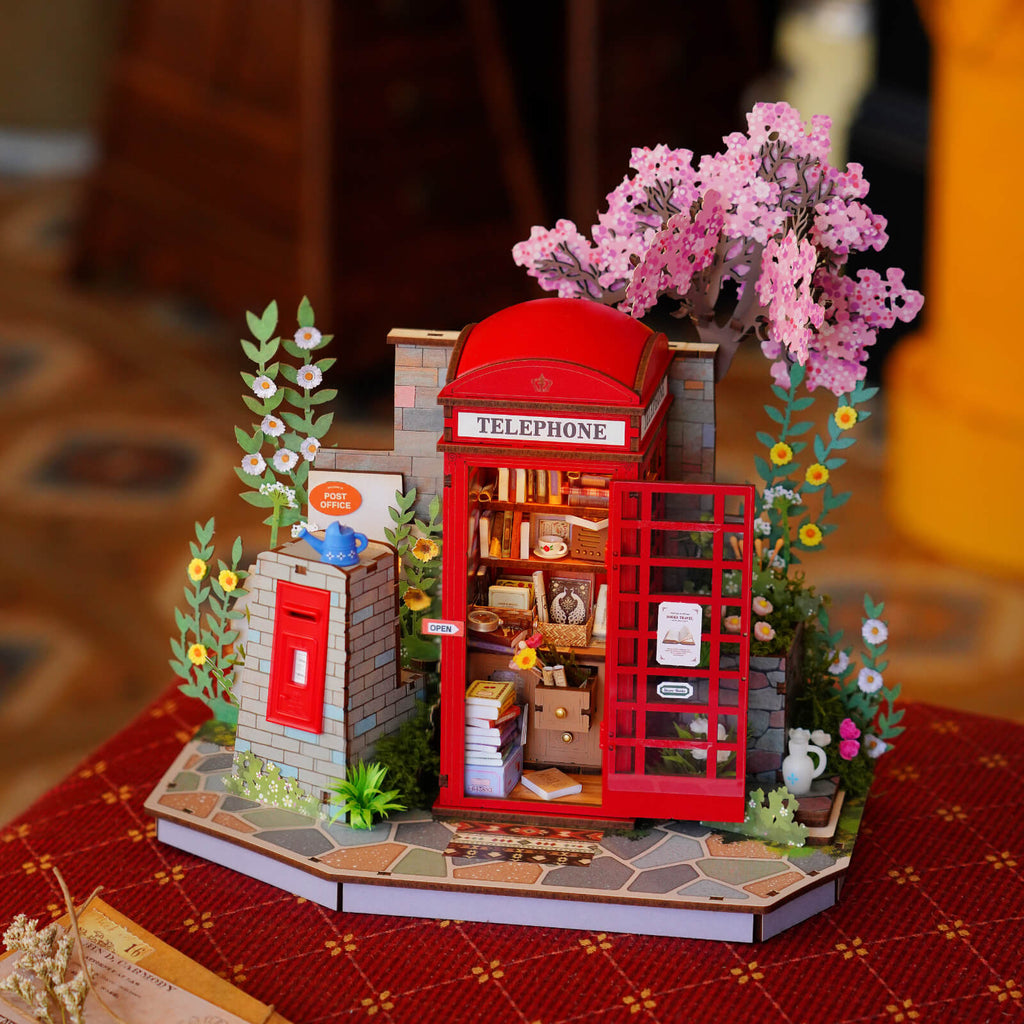 Rolife 3D Wooden Puzzle - Blossom Book Booth TGS05