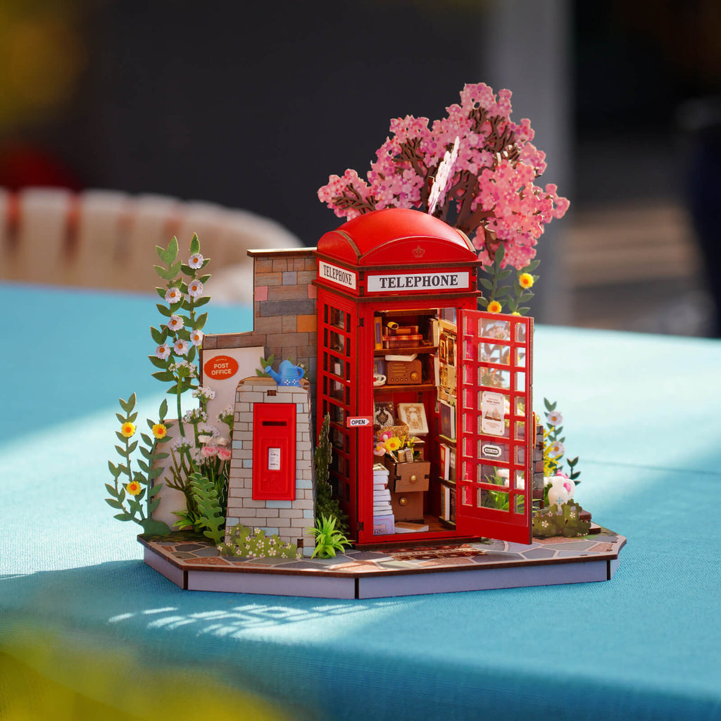 Rolife 3D Wooden Puzzle - Blossom Book Booth TGS05