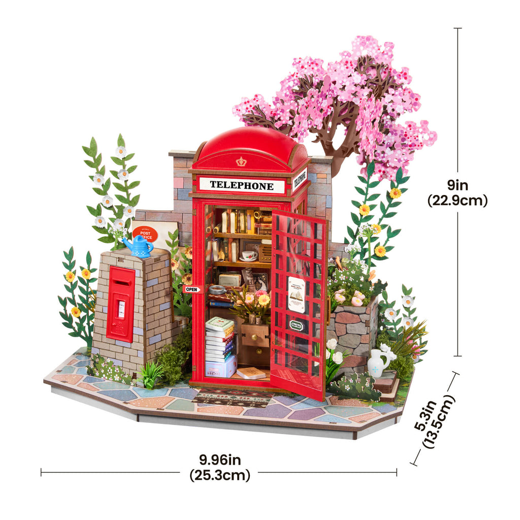 Rolife 3D Wooden Puzzle - Blossom Book Booth TGS05
