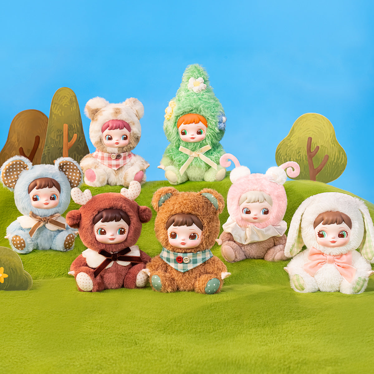 Rolife Surprise Plush Pendant - Charline's Forest Hide&Seek MXAXX