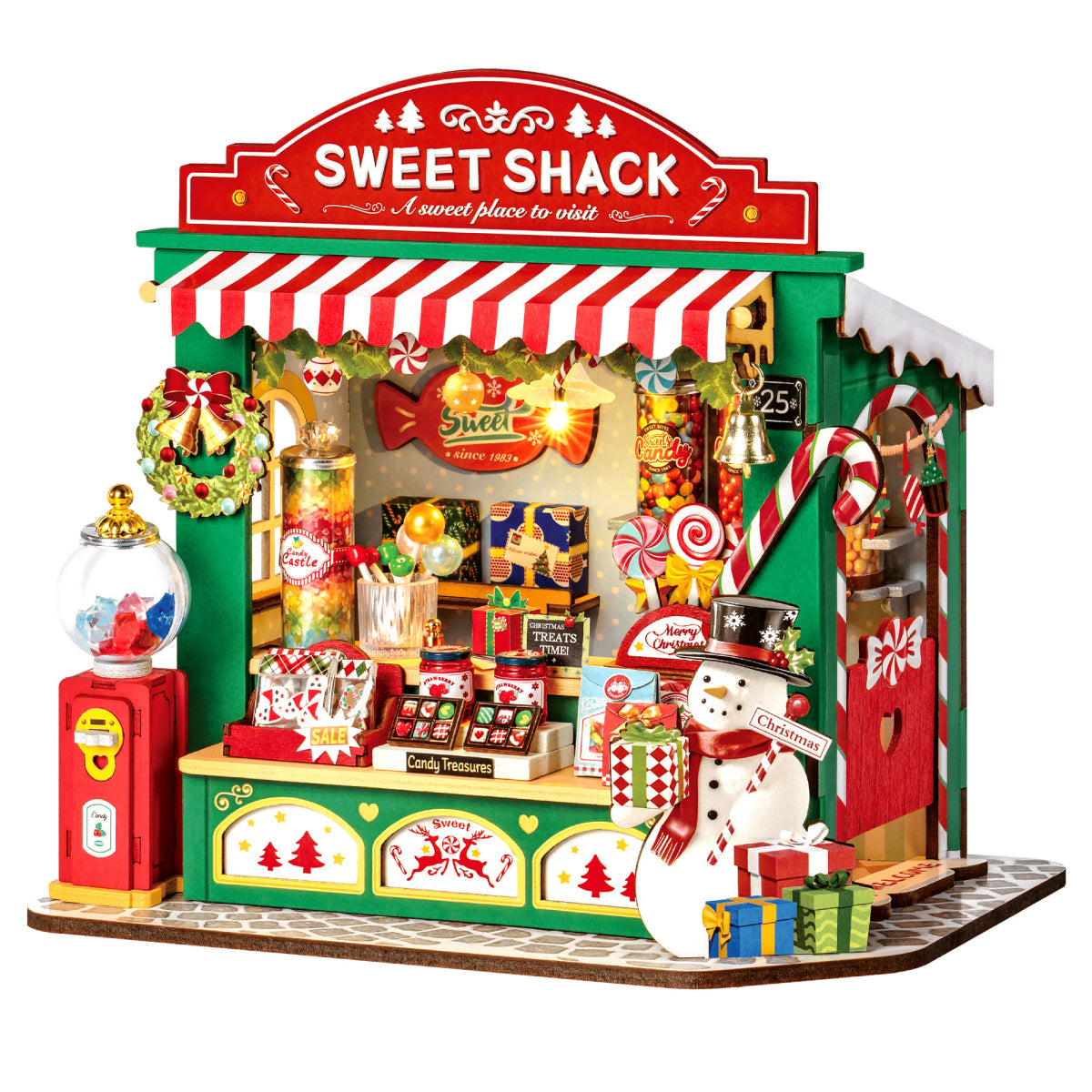 Rolife DIY Miniature House -  Christmas Candy Stand  DS043