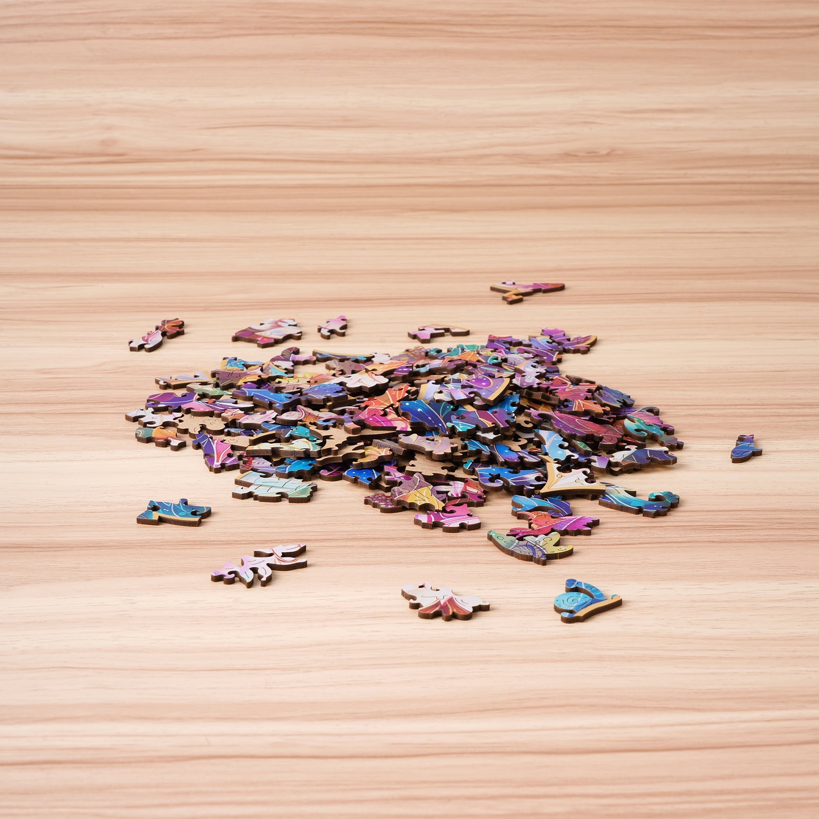 Rowood Wooden Jigsaw Puzzle - Mystic Mandala  Flower