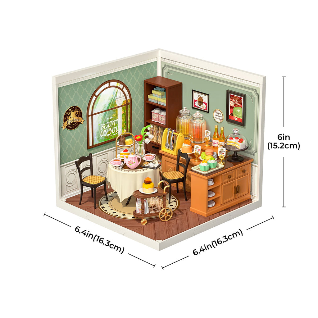 Rolife Sweet Sips Tea Super Creator Miniature House DW011