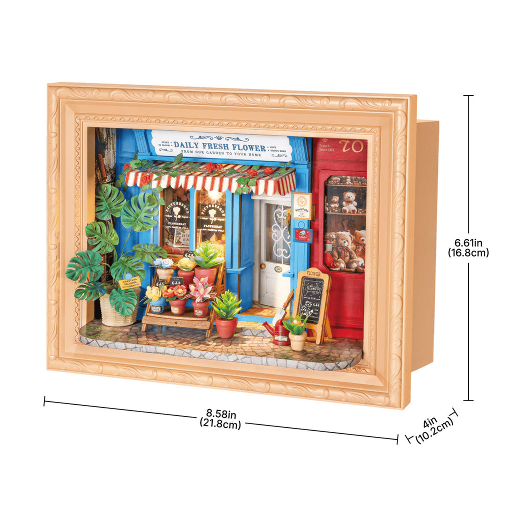 Rolife 3D Wooden Puzzle - Daily Fresh Flower DP003