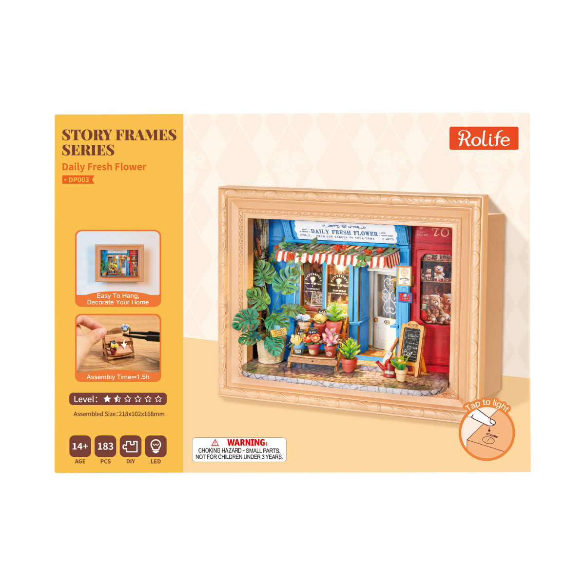 Rolife 3D Wooden Puzzle - Daily Fresh Flower DP003