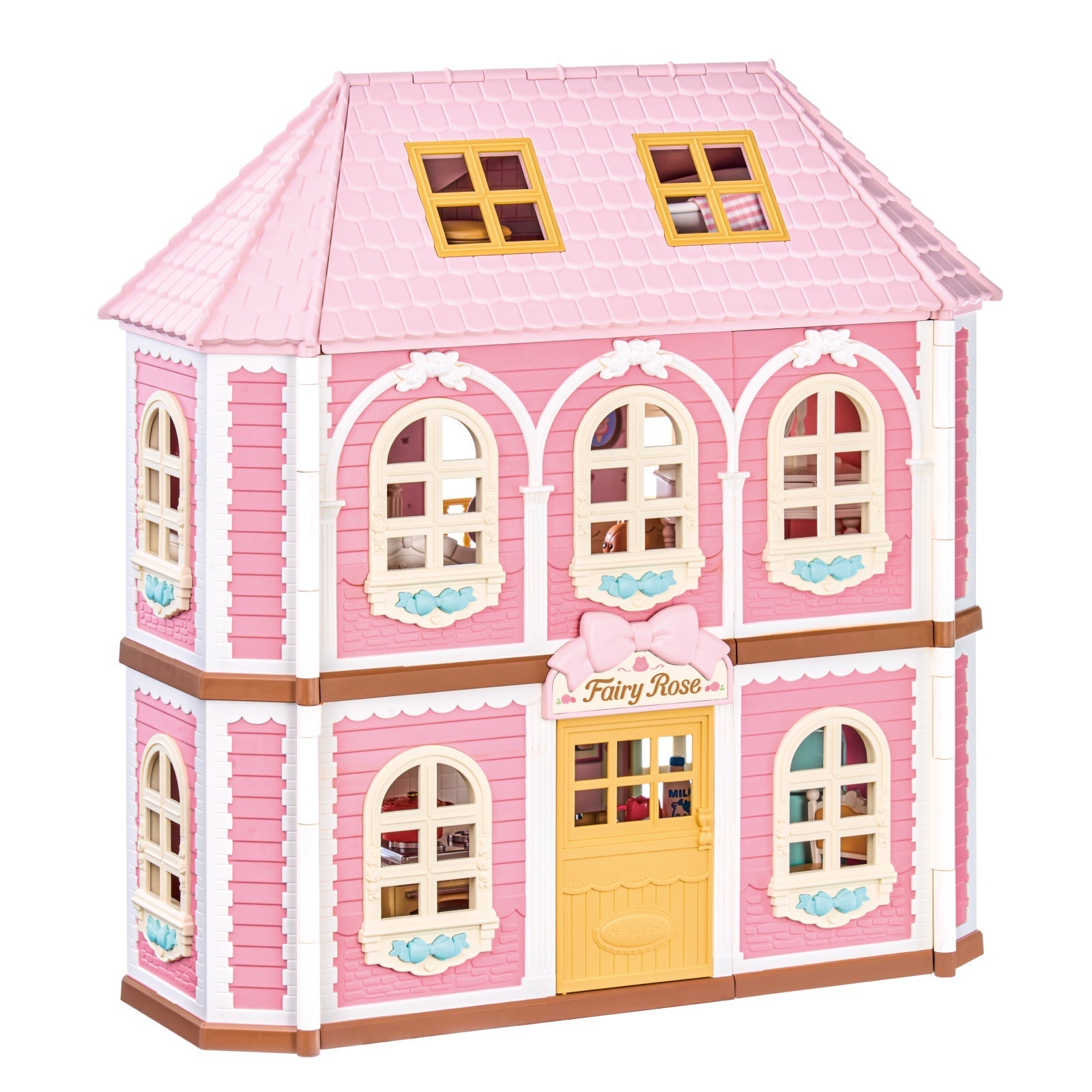 Rolife DIY Dollhouse Kit- Haley Island Fairy Rose Cottage HH001