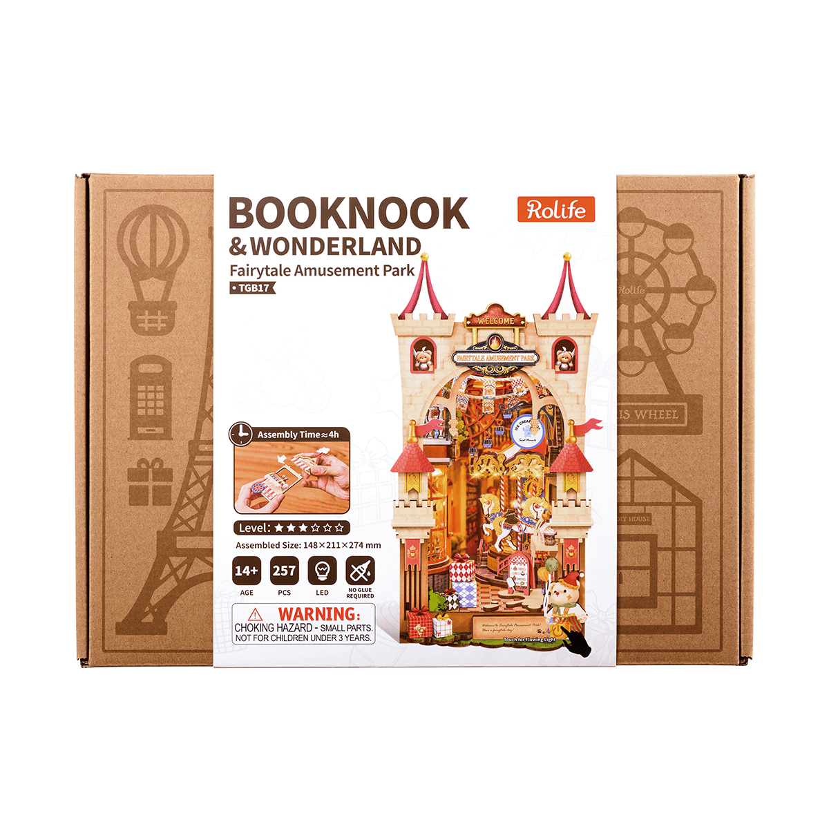 Rolife DIY Book Nook Kit - Fairytale Amusement Park TGB17