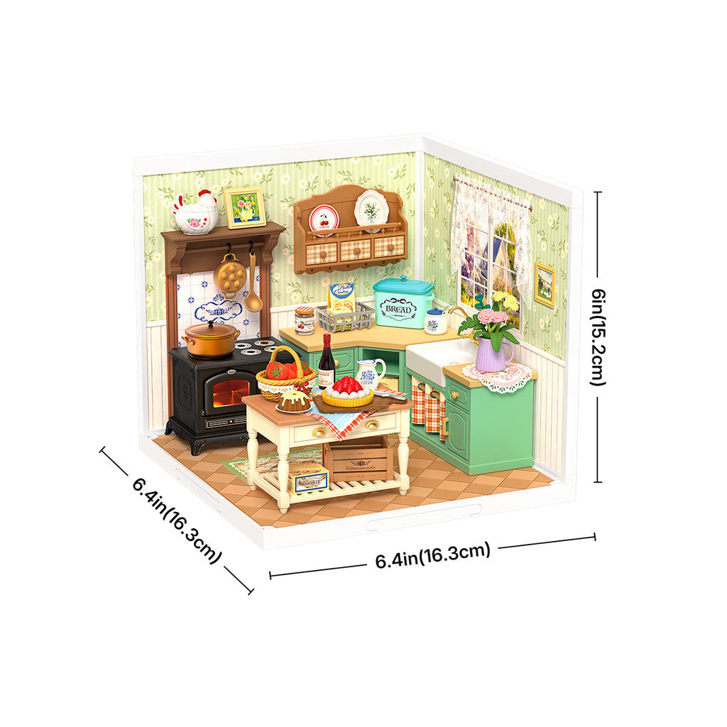 Rolife Farmhouse Kitchen Super Creator Miniature House DW024