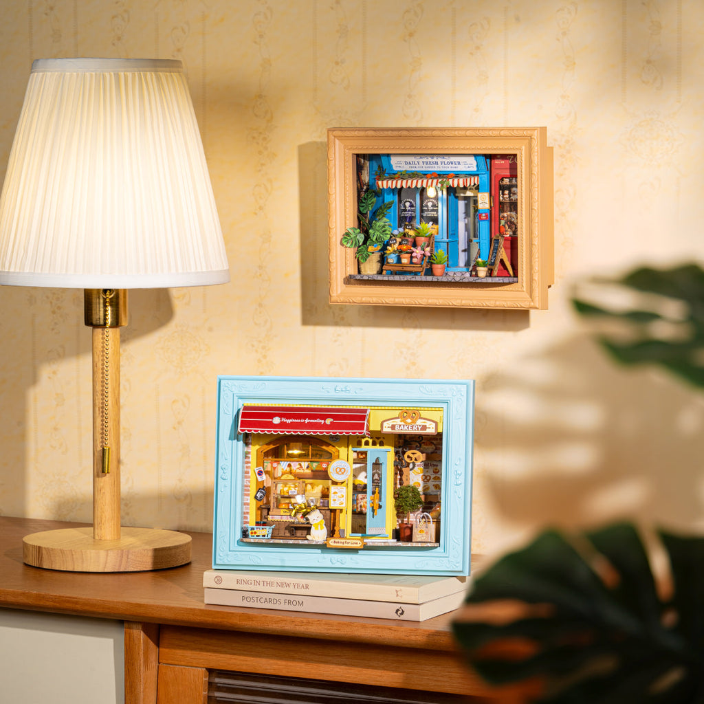Rolife 3D Wooden Puzzle - Fluffy Cat Bakery DP001