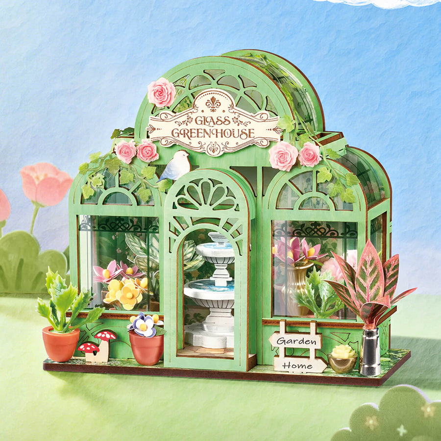 Rolife DIY Miniature House - Green Fountain Garden DS049