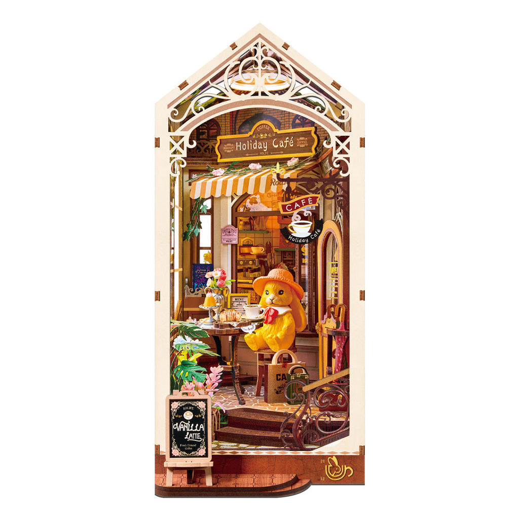 Rolife DIY Book Nook Kit - Holiday Cafe  TGB15