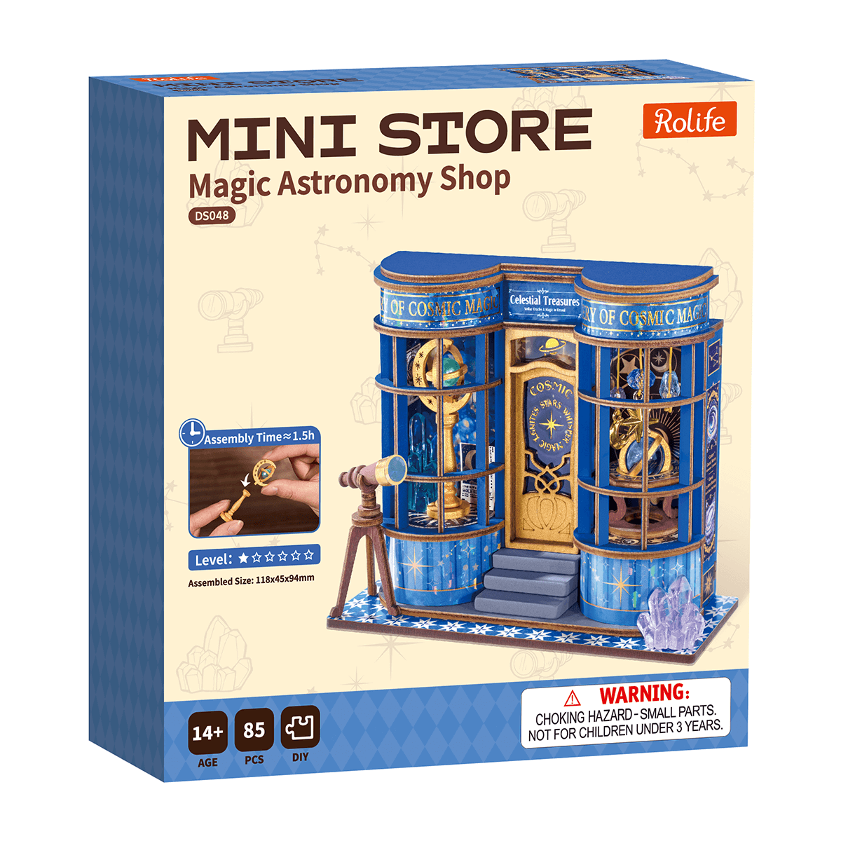 Rolife DIY Miniature House -  Magic Astronomy Shop DS048