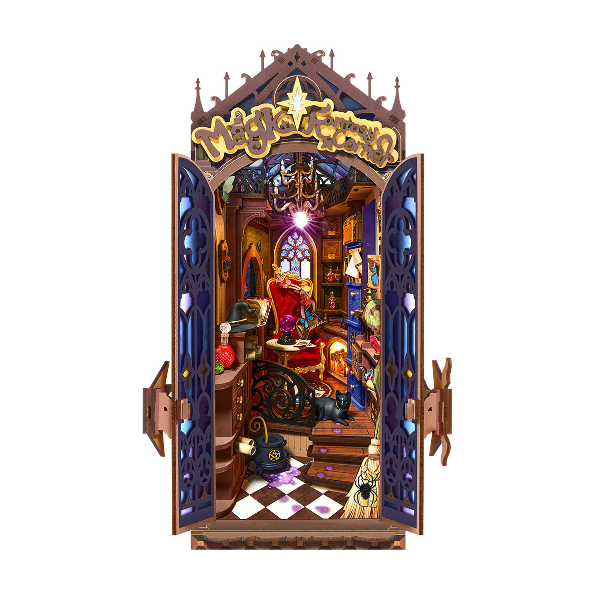 Rolife DIY Book Nook Kit - Magic Fantasy Corner TGB14
