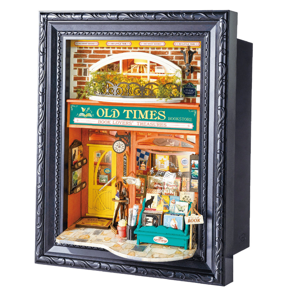 Rolife 3D Wooden Puzzle - Old Times Bookstore DP004