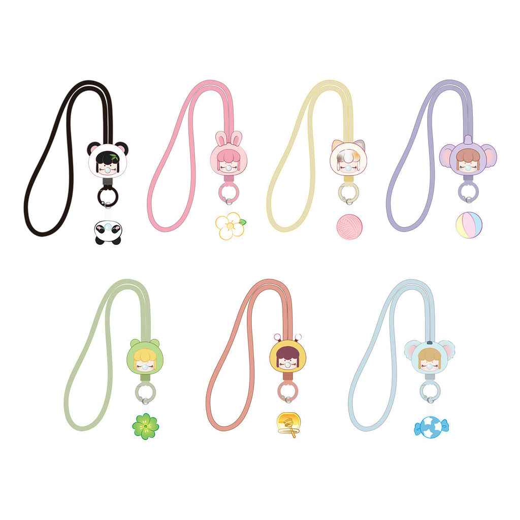 Rolife Phone Chain - Baby Nanci Fluffy Party Cell Phone Strap Blind Box PZC05