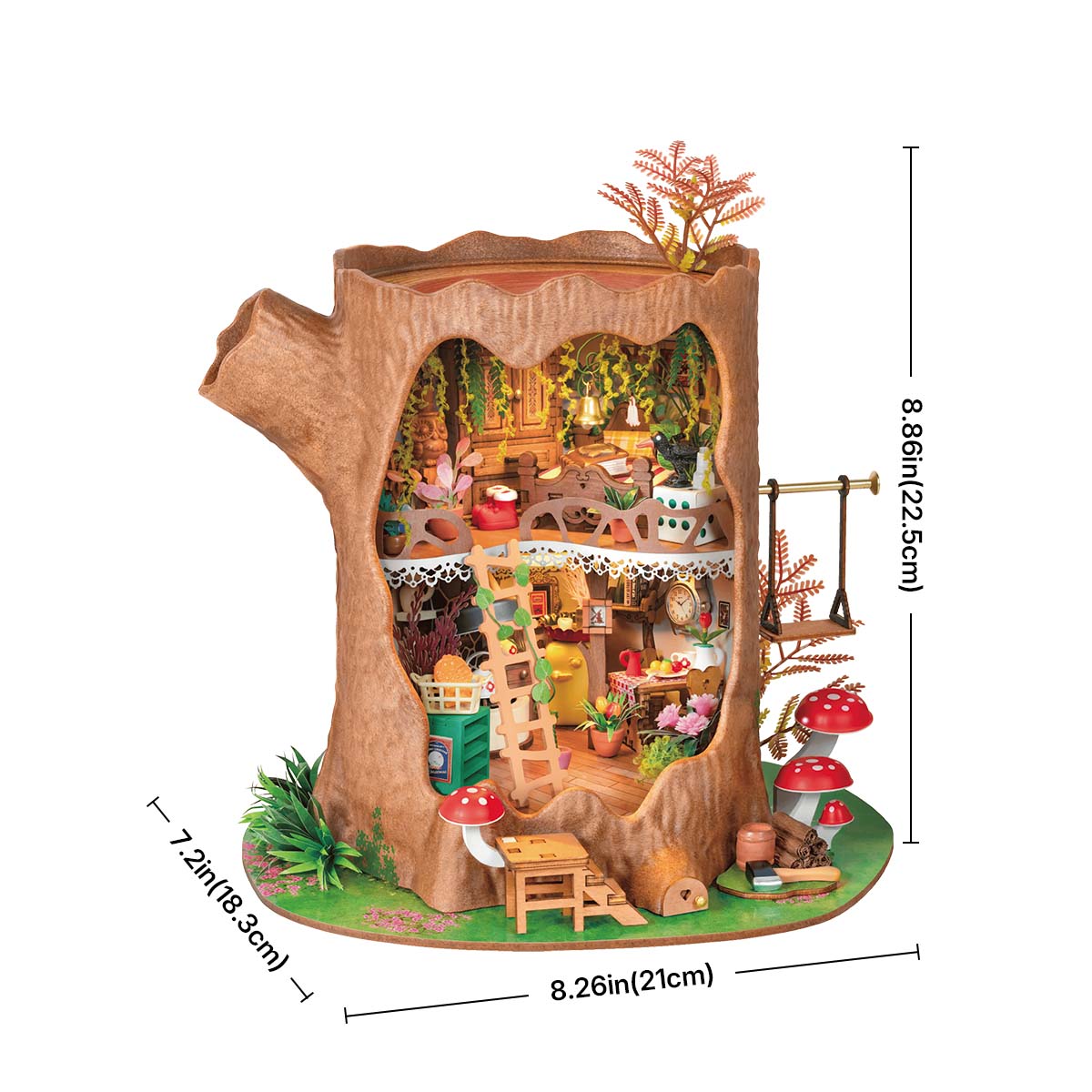 Rolife DIY Miniature House - Fairytale Tree House DG179