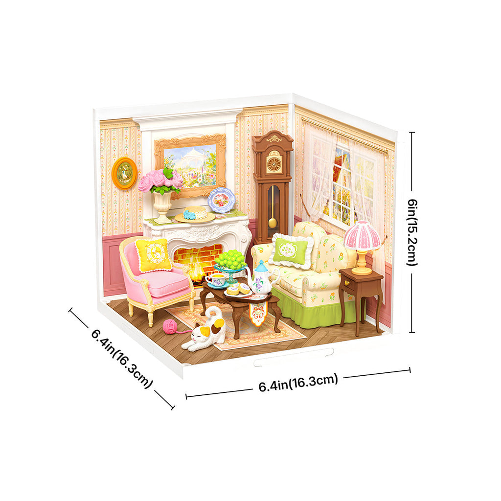 Rolife Holiday Tea Time Super Creator Miniature House DW023