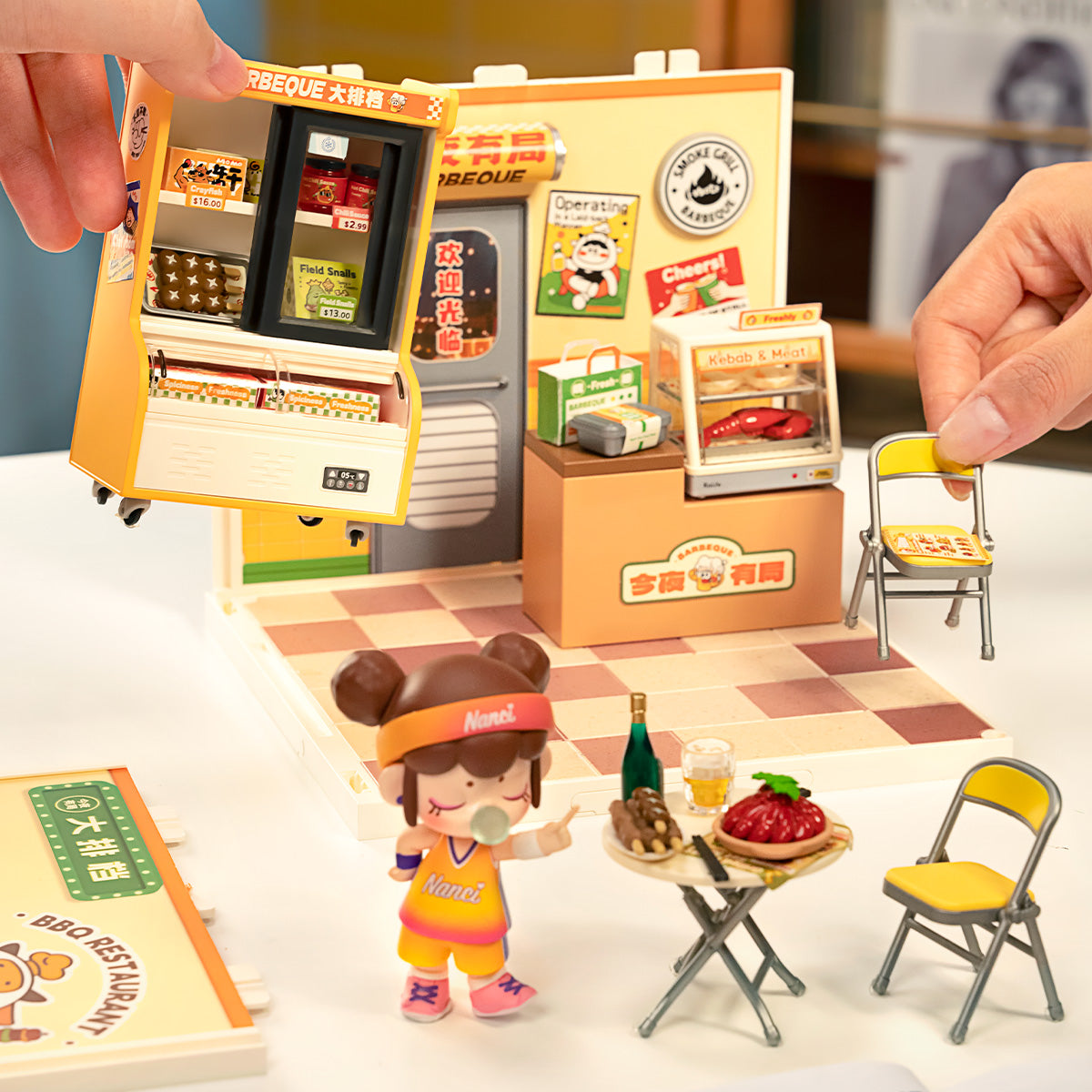 Rolife Night Out Food Stall Super Creator Miniature House DW022