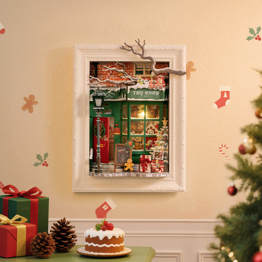 Rolife 3D Wooden Puzzle - Santa's Toy Shop  DP006