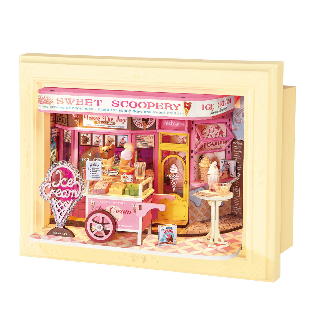 Rolife 3D Wooden Puzzle - Sweet Scoopery Ice Cream DP002