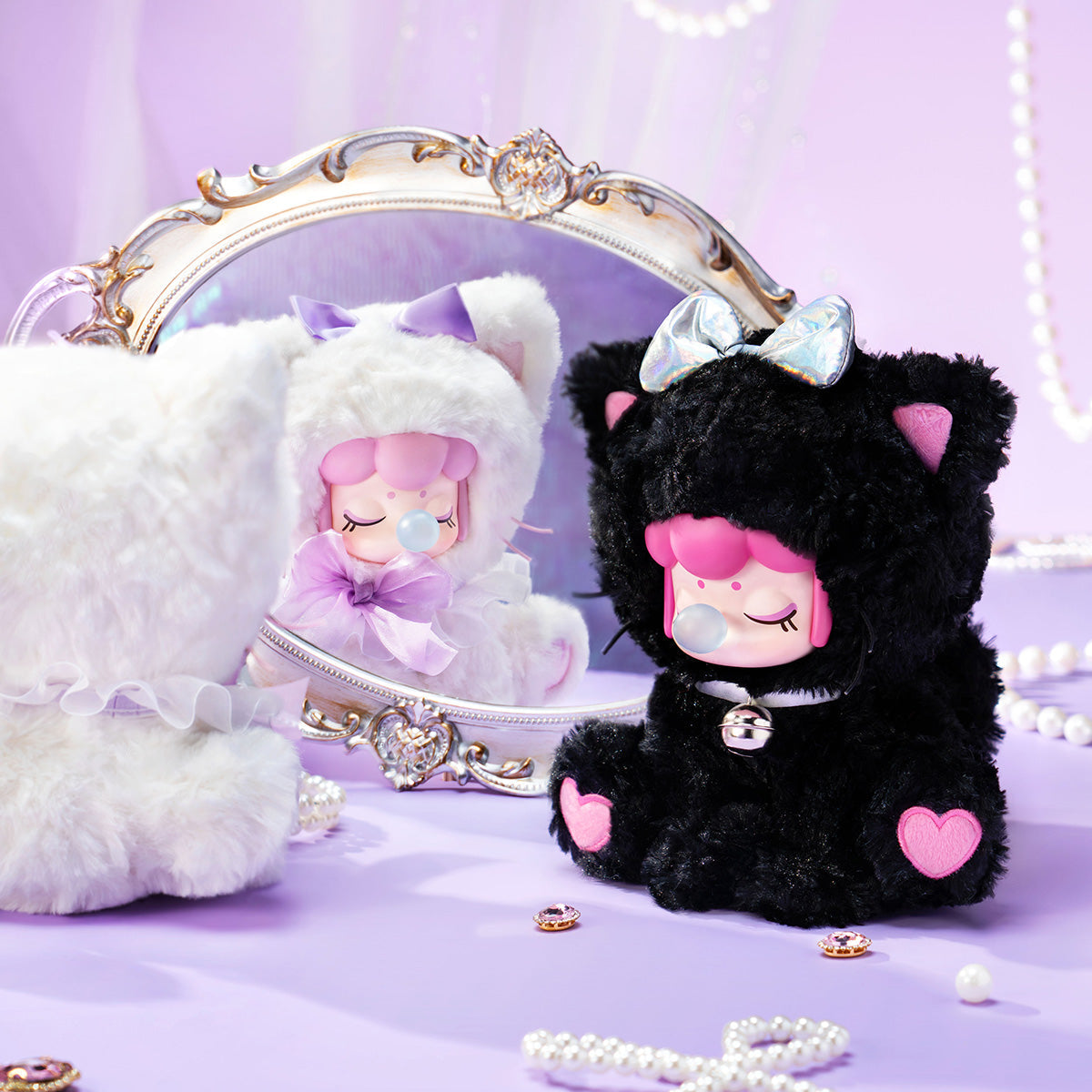 Rolife Nanci's Tea Time Kitties Surprise Plush Dolls MNDXX