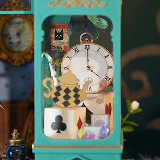 Rolife Miniature House Kit - Alice's Tea Store DG156